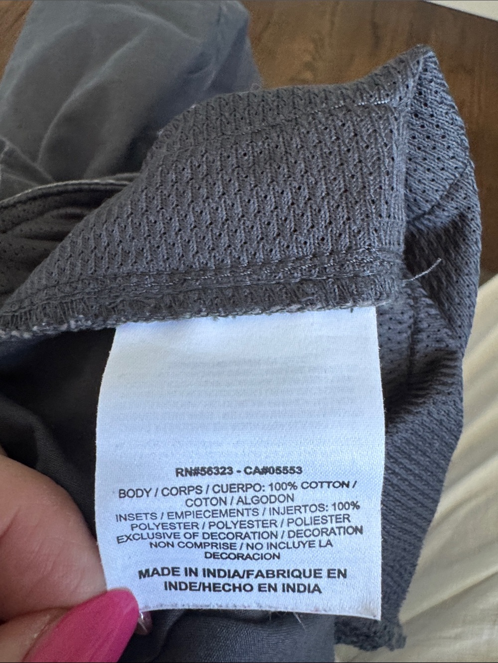 Nike Men's Charcoal Cargo Shorts size M - Picture 8 of 8